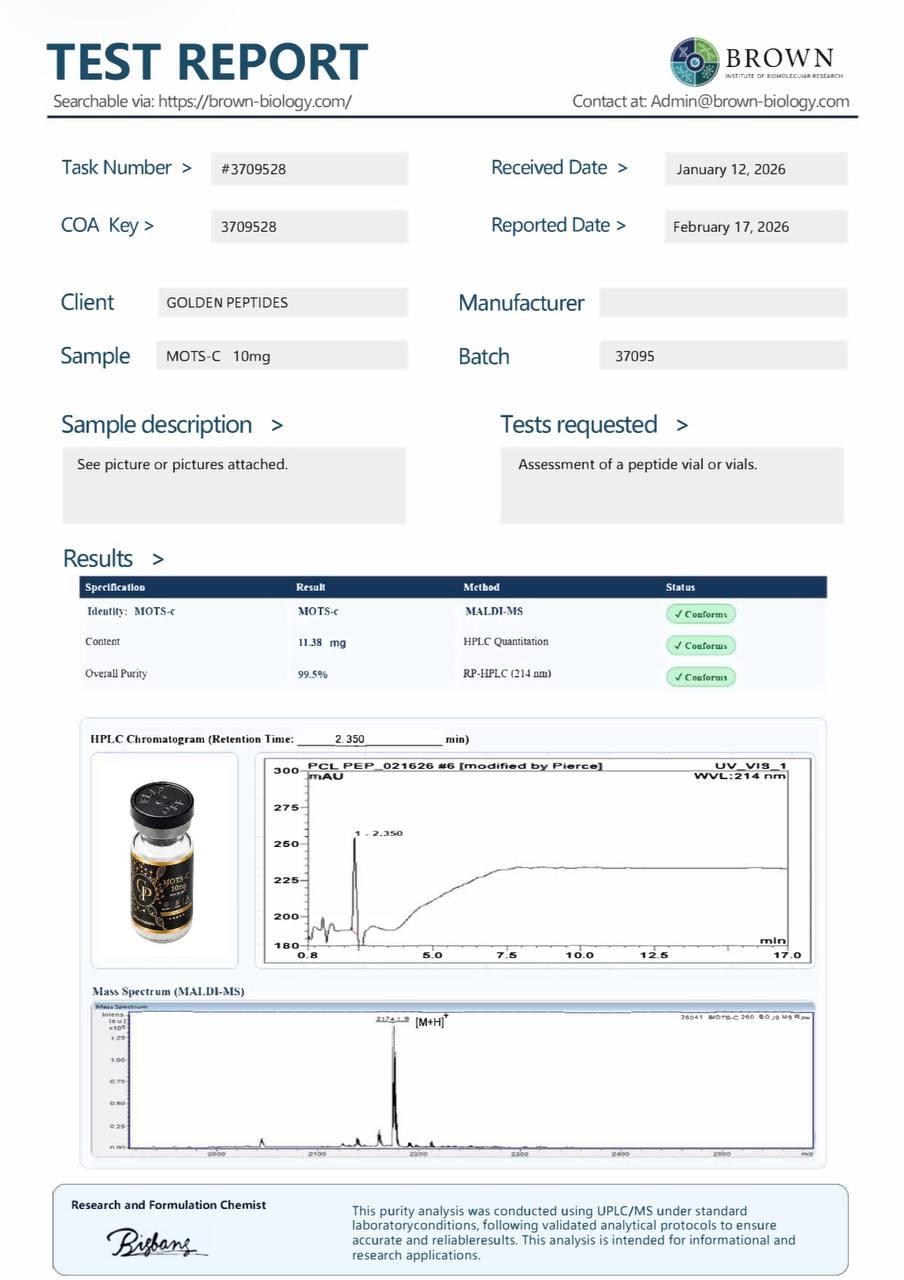 MOTS-C 10mg
