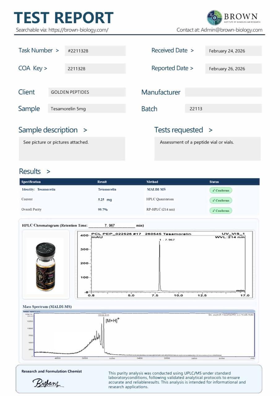 Tesamorelin 5mg