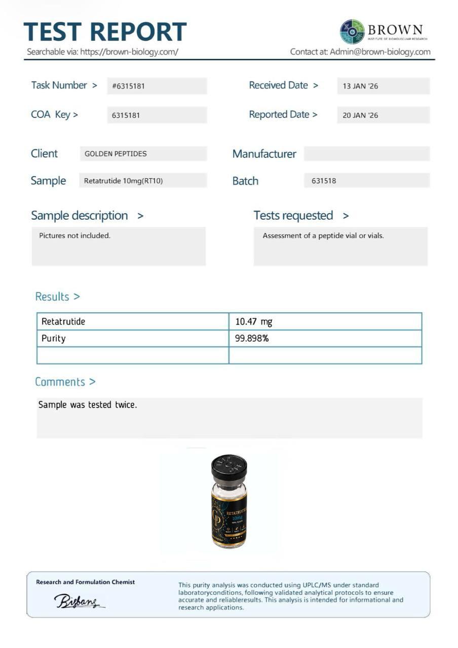 Retatrutide 10mg/30mg